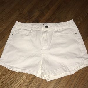 White Shorts